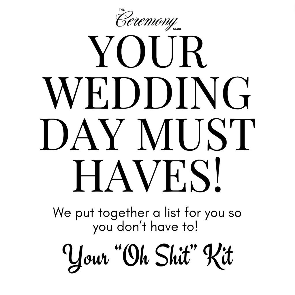 Wedding Survival Kit Essentials - Be Prepared for Anything