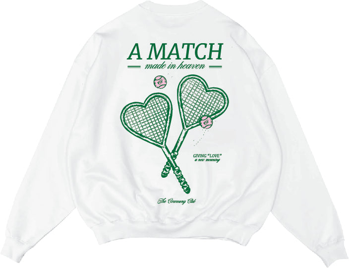 Maid of Honor It's a Match Crewneck