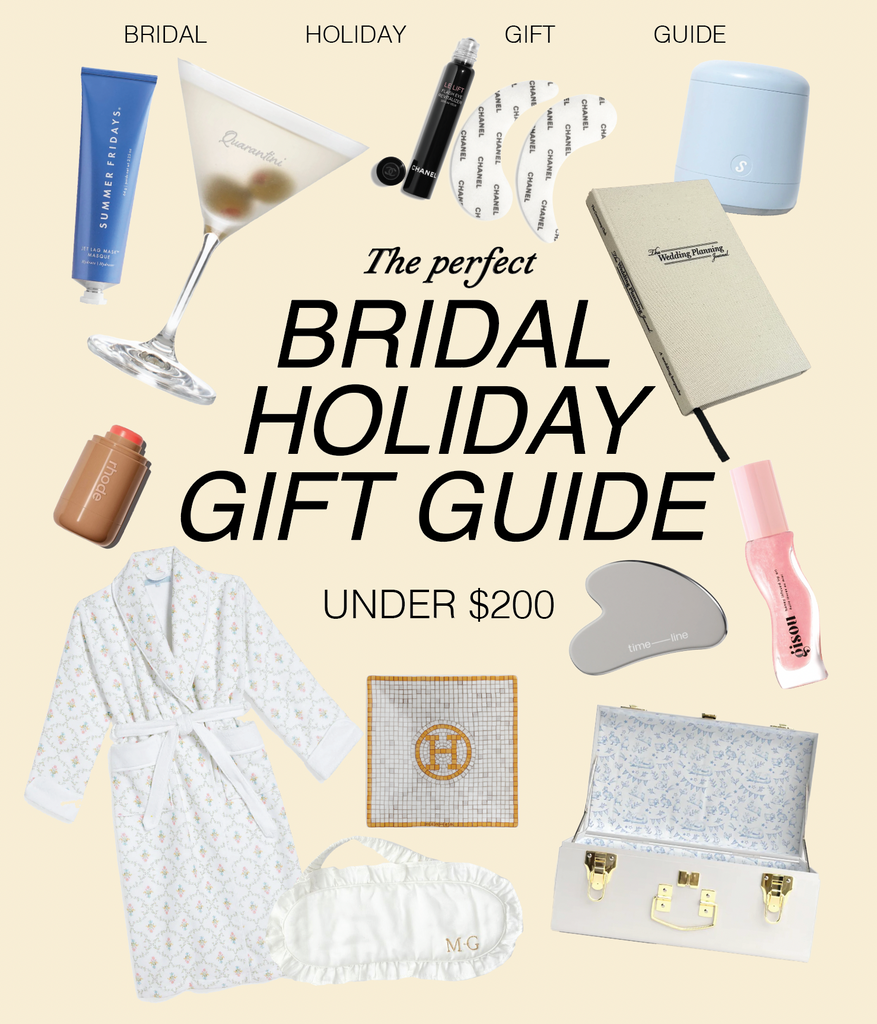 Holiday Gift Guide for Brides under $200: Perfect Gifts for the Bride-to-Be!