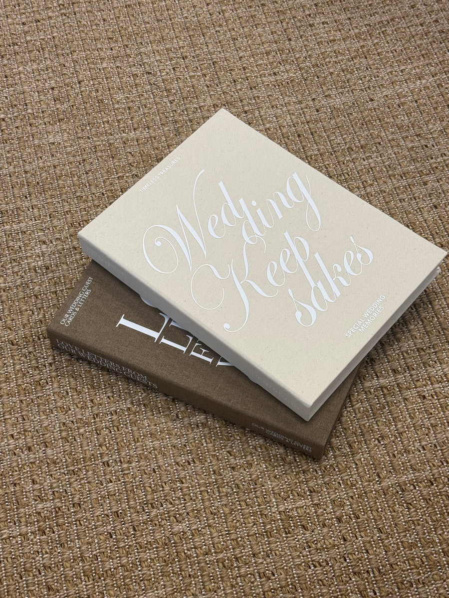 Wedding Keepsake Book Box Bundle