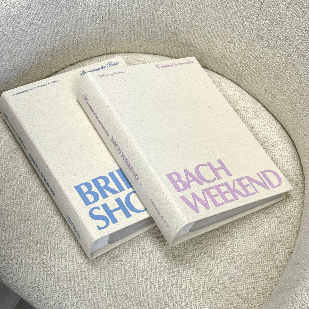 Bach and Bridal Linen Photo Album Bundle
