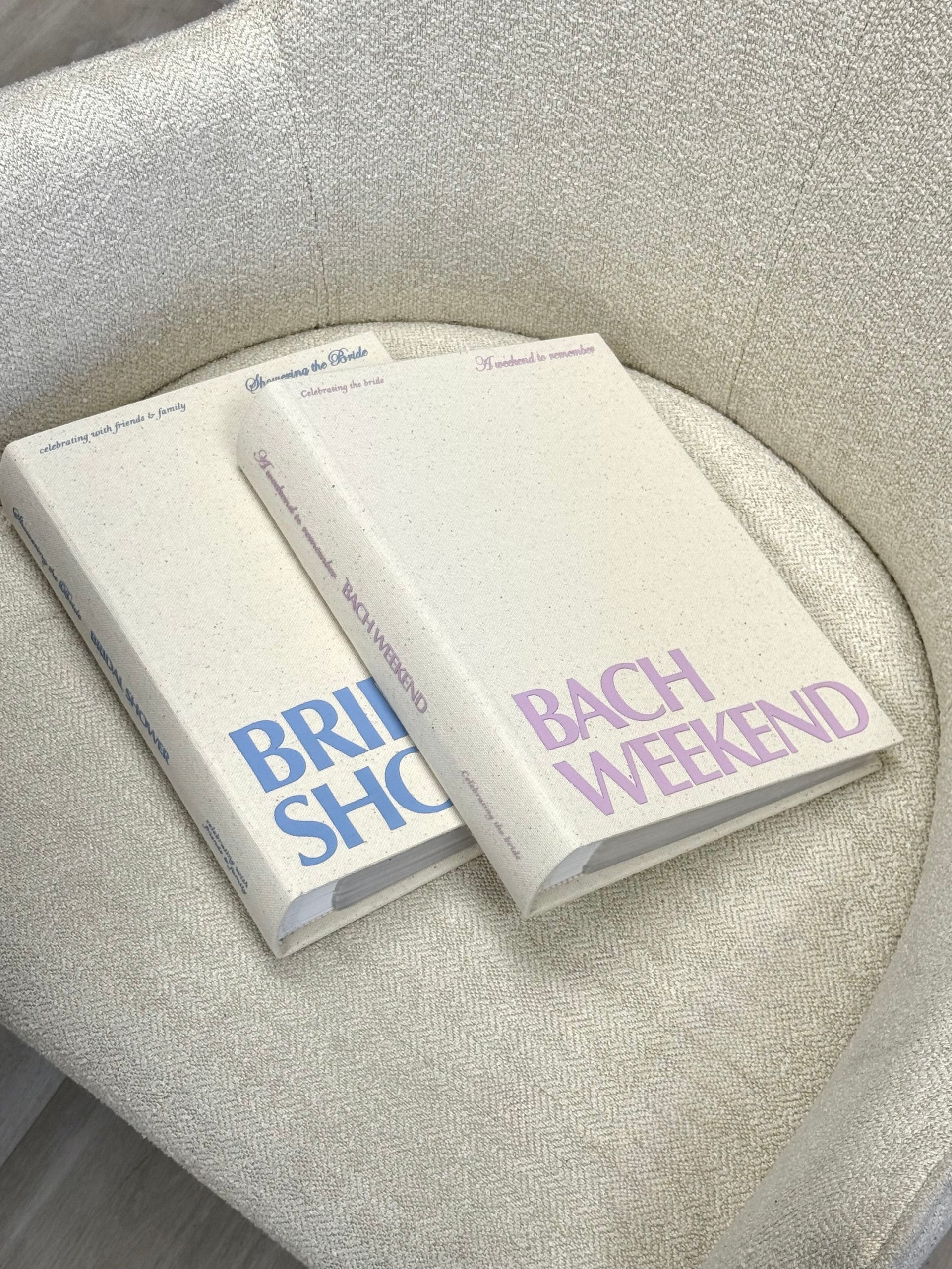 Bach and Bridal Linen Photo Album Bundle