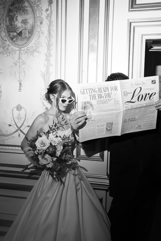 wedding newspaper