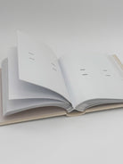 Wedding photo memory book with custom names, ideal gift for engaged couples or newlyweds