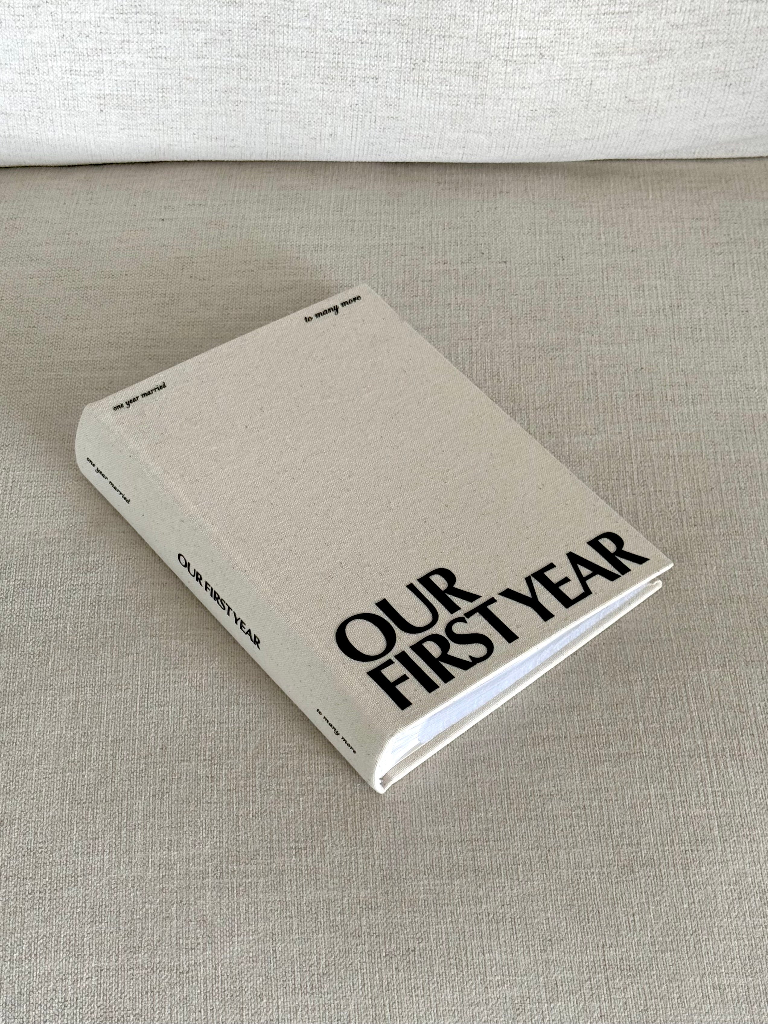 Our First Year Photo Album