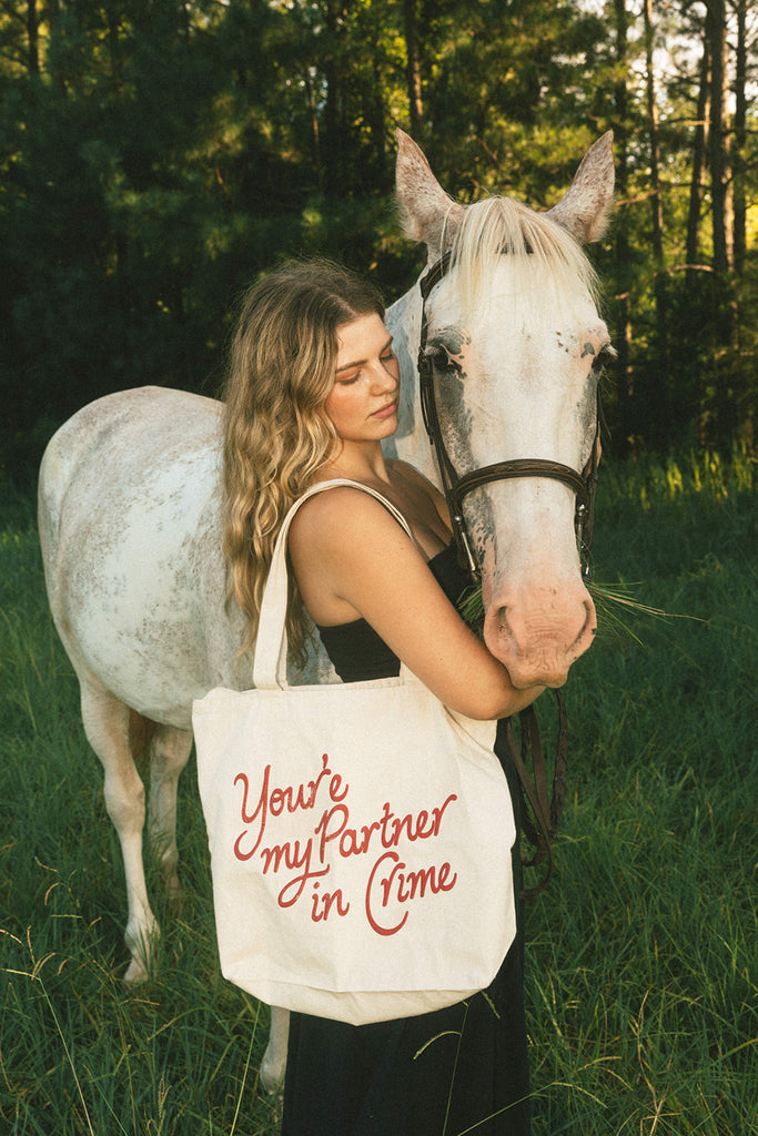 Howdy Partner Tote Bag - Western Bridal Collection