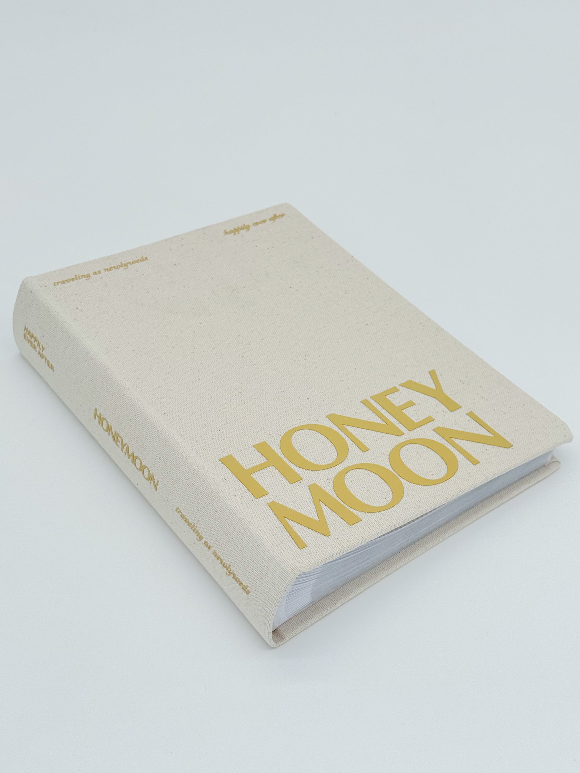 Linen Honeymoon Photo Album