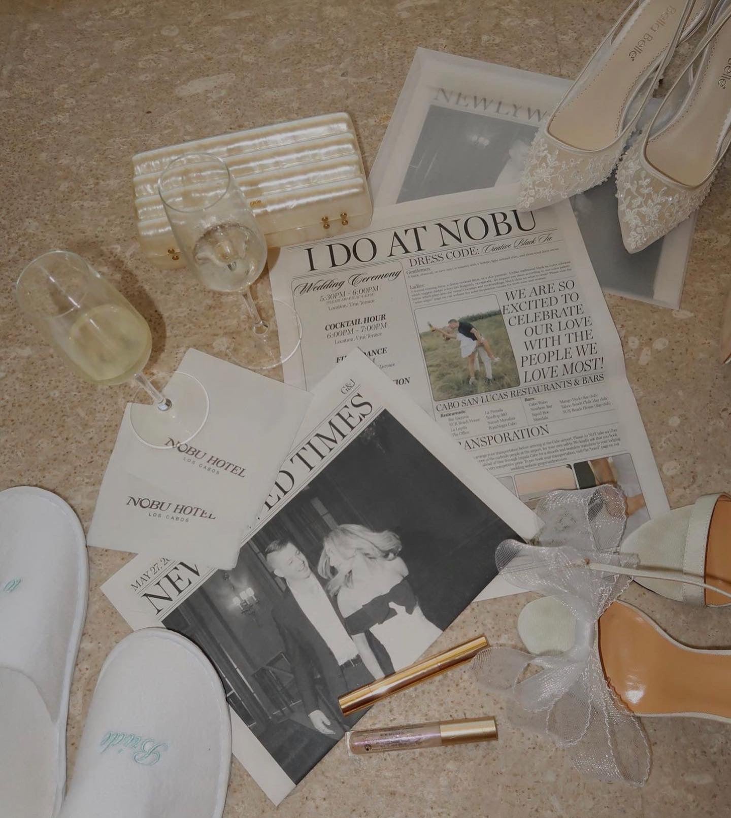 custom wedding newspaper, save the date, ceremony program, wedding ideas, wedding newspaper, newspaper diy