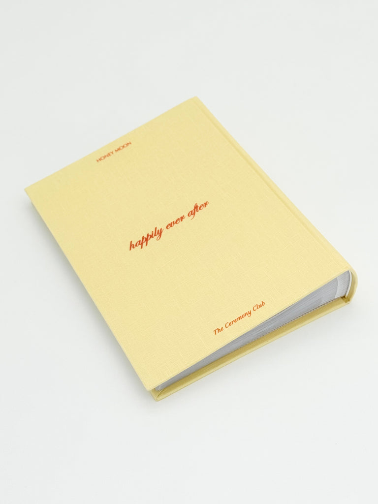 Elegant honeymoon photo album showcasing vibrant summer vacation moments, perfect for preserving your travel memories.