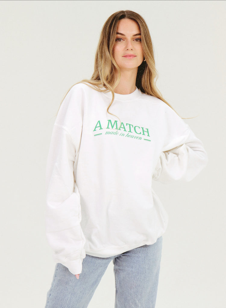 Match made in Heaven crewneck